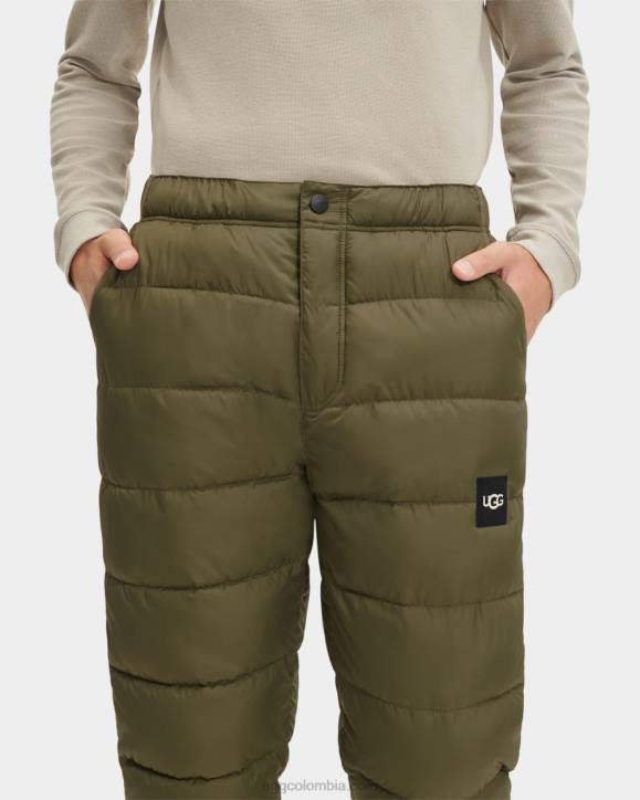 pantalones acolchados winslow nori hombres UGG 4VBT278