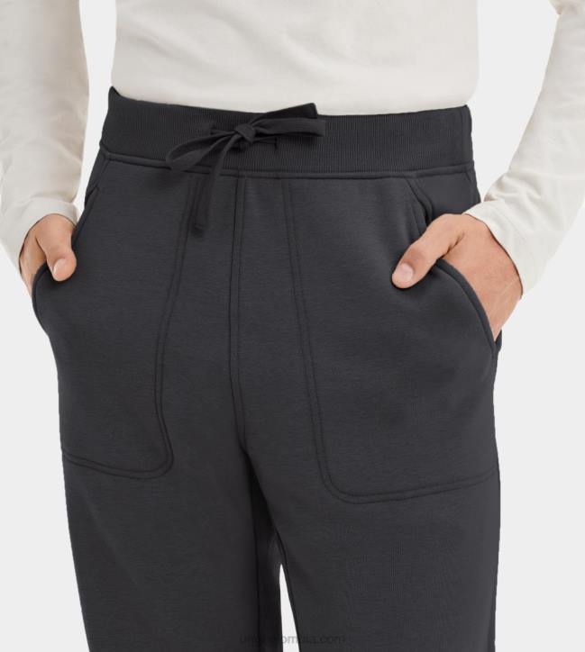 pantalones de lana gifford negro hombres UGG 4VBT2349