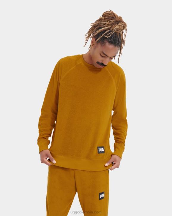 cuello redondo kamryn madera de teca hombres UGG 4VBT296