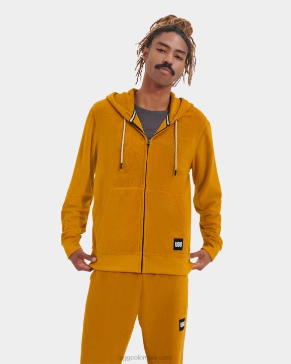 forster sudadera con cremallera completa madera de teca hombres UGG 4VBT283