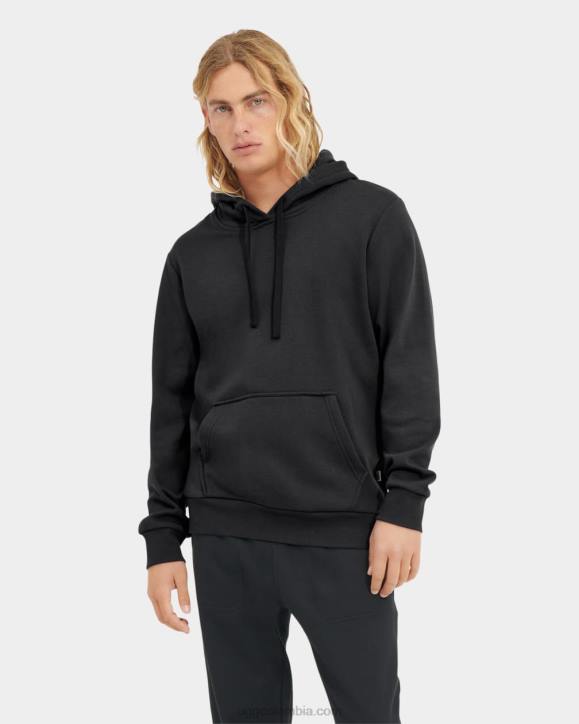 sudadera con capucha dax negro hombres UGG 4VBT1880