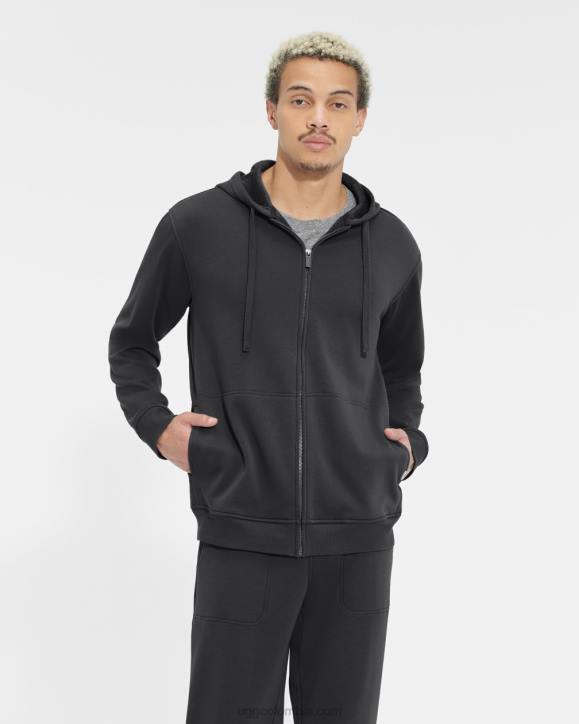 sudadera con capucha de gordon negro hombres UGG 4VBT2345
