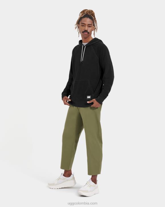 terrance sudadera con capucha alquitrán hombres UGG 4VBT1819