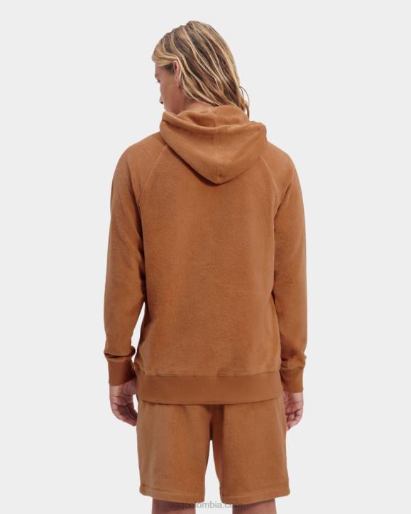 terrance sudadera con capucha castaña hombres UGG 4VBT1816
