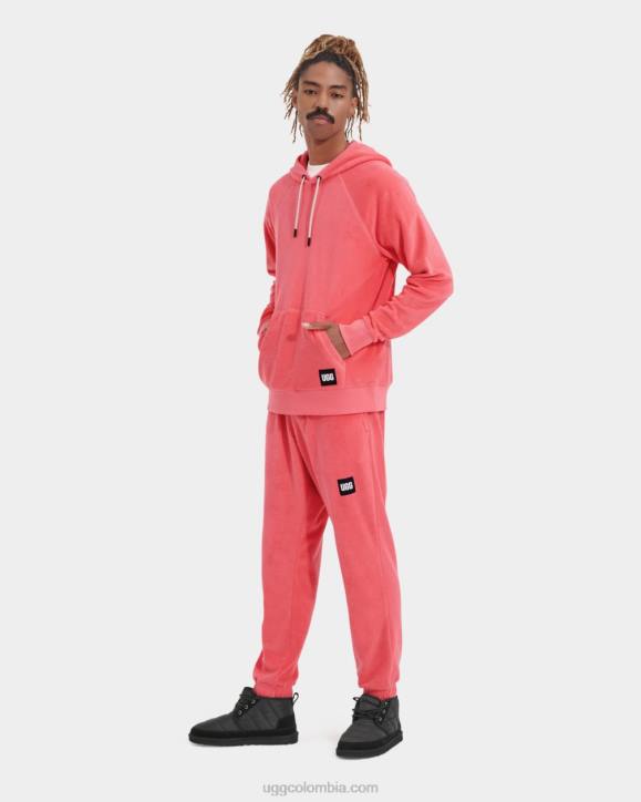 terrance sudadera con capucha rosa melocotón hombres UGG 4VBT2208