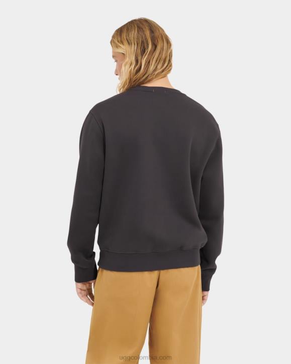 top de cuello redondo carbón hombres UGG 4VBT1883