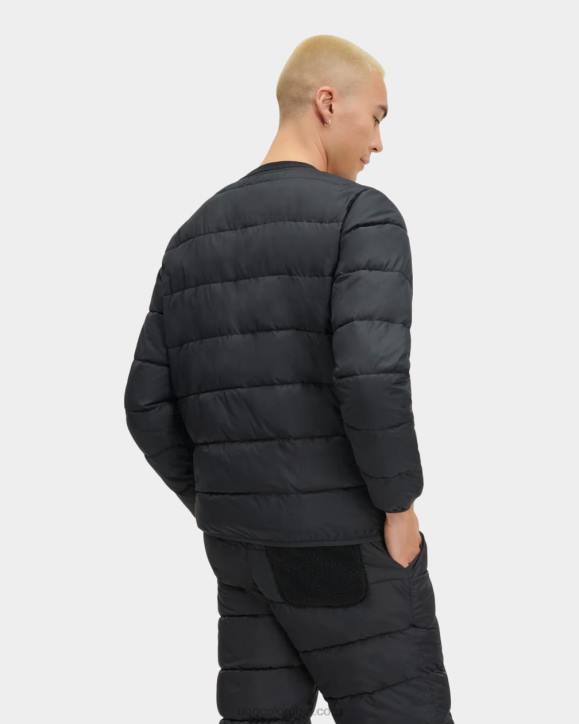 colten puffer cuello redondo alquitrán hombres UGG 4VBT1856