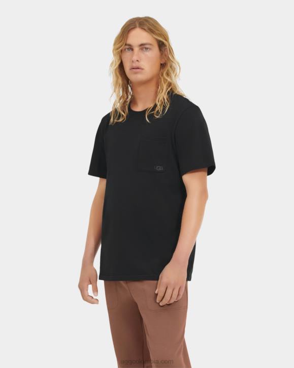 cuello redondo garrett negro hombres UGG 4VBT1852 cuello redondo garrett negro hombres UGG 4VBT1852