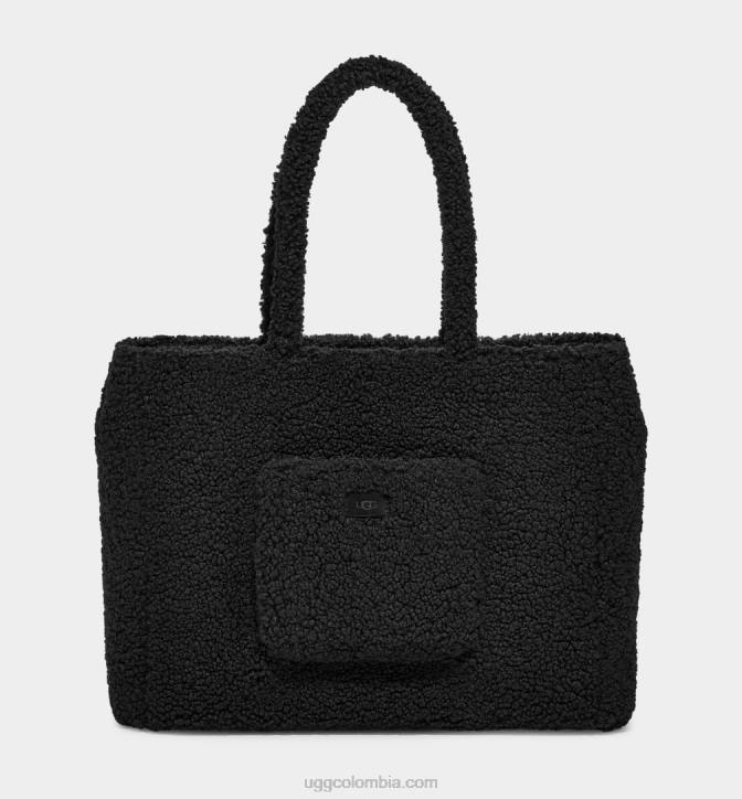 adrina tote sherpa negro mujer UGG 4VBT1212