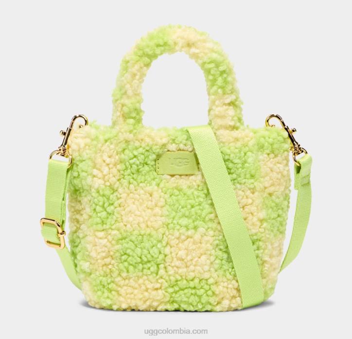 maribel bolso mini sherpa nido de abeja/verde vibrante mujer UGG 4VBT145