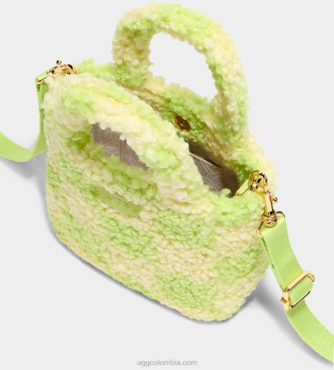 maribel bolso mini sherpa nido de abeja/verde vibrante mujer UGG 4VBT145