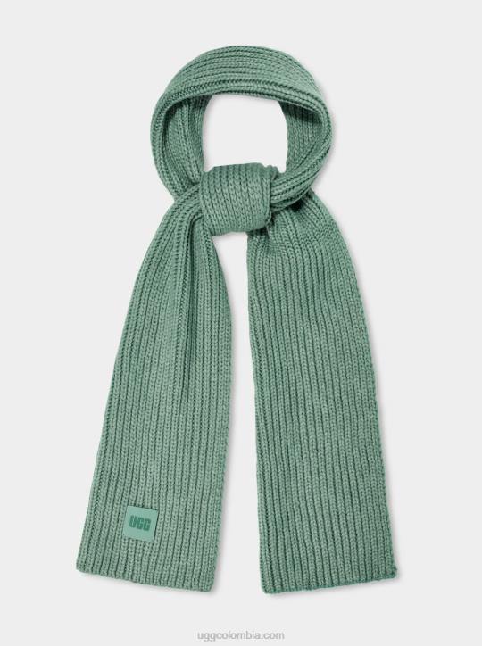 bufanda de canalé grueso Aloe vera mujer UGG 4VBT146