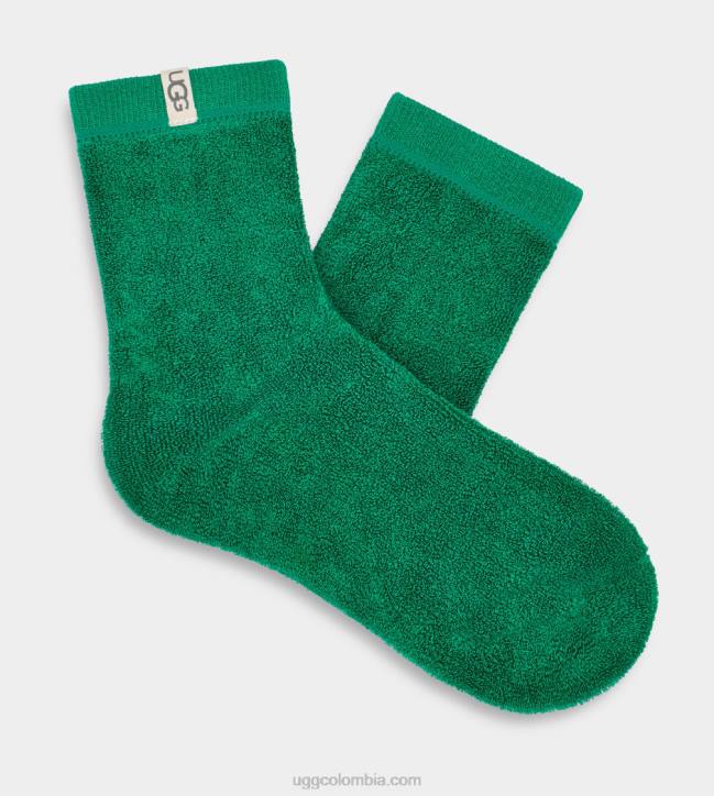 calcetín de gotas verde esmeralda mujer UGG 4VBT651