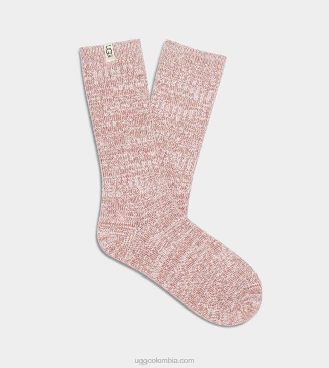 calcetín holgado de canalé oscuridad mujer UGG 4VBT2104