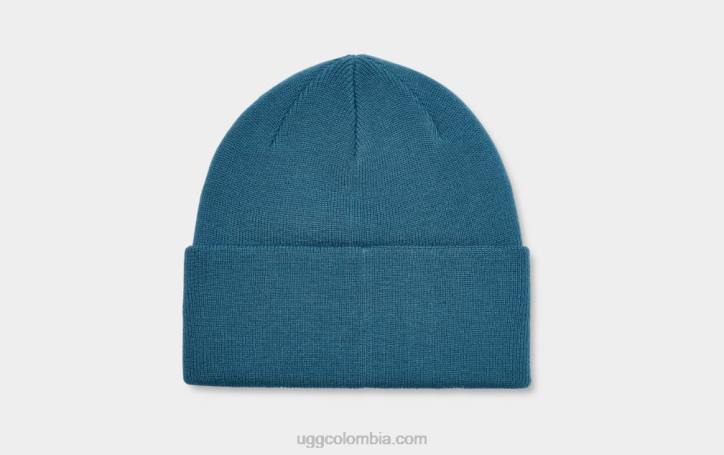 gorro con logo gráfico en 3D zafiro azul mujer UGG 4VBT1231