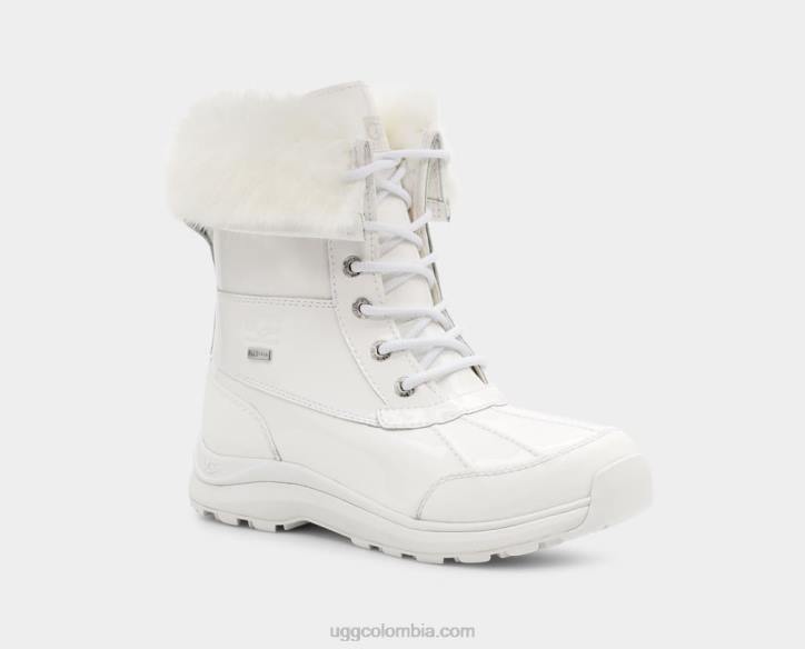 bota adirondack iii patente blanco mujer UGG 4VBT590