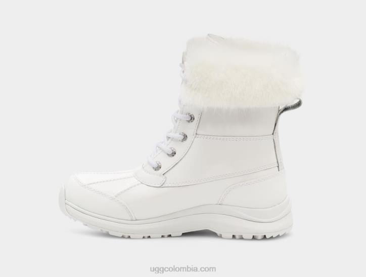 bota adirondack iii patente blanco mujer UGG 4VBT590