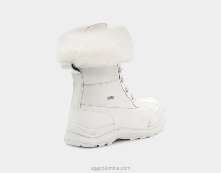 bota adirondack iii patente blanco mujer UGG 4VBT590