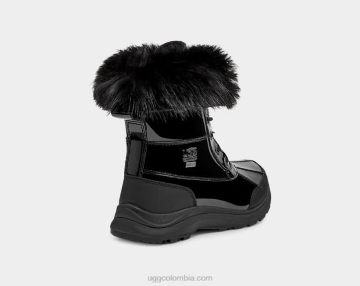 bota adirondack iii patente negro mujer UGG 4VBT591