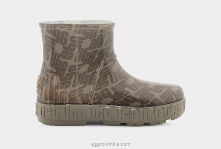 monograma gráfico drizlita Musgo Verde mujer UGG 4VBT2121