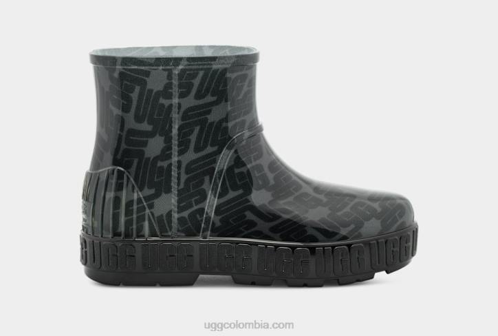 monograma gráfico drizlita negro mujer UGG 4VBT2120