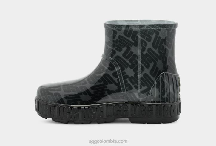 monograma gráfico drizlita negro mujer UGG 4VBT2120