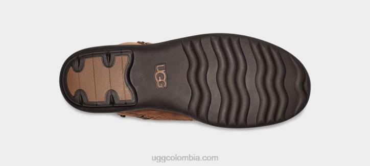 pato habsburgo cuero castaño mujer UGG 4VBT584