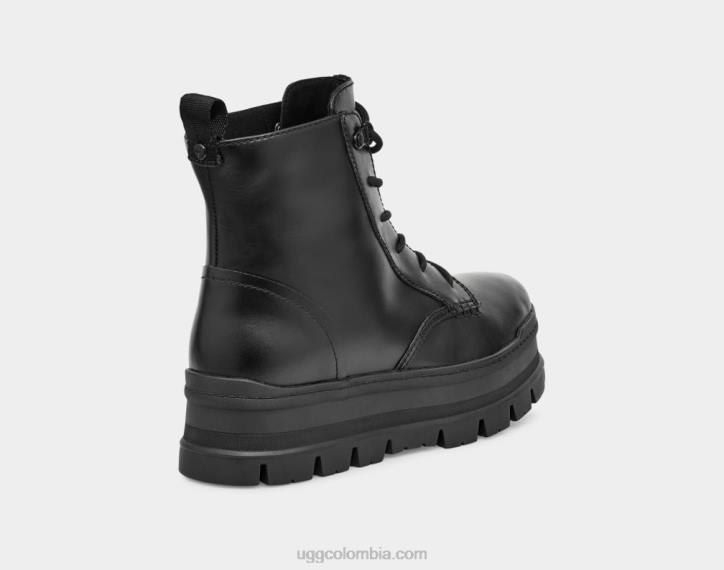 Sidnee cuero negro mujer UGG 4VBT700