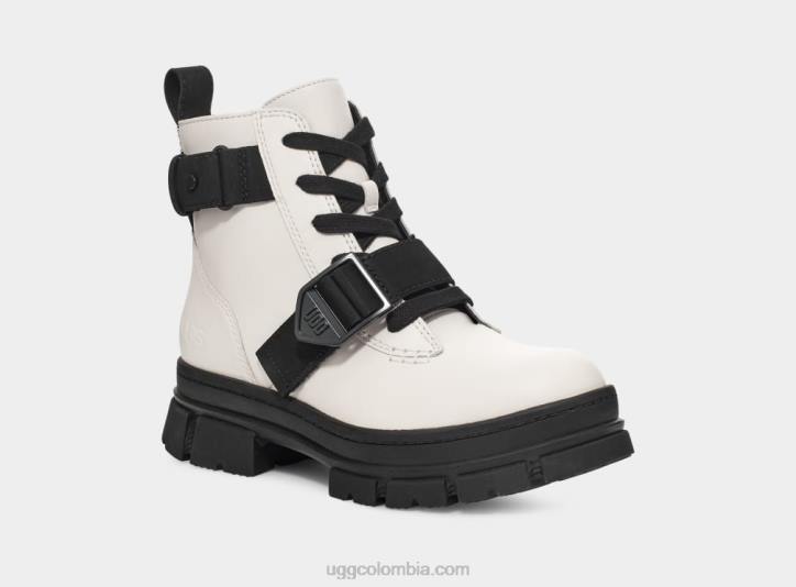 ashton con cordones blanco mujer UGG 4VBT15