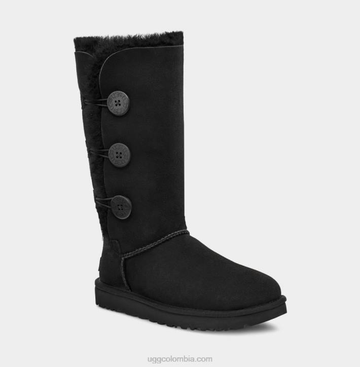 bota bailey button triplet ii negro mujer UGG 4VBT365