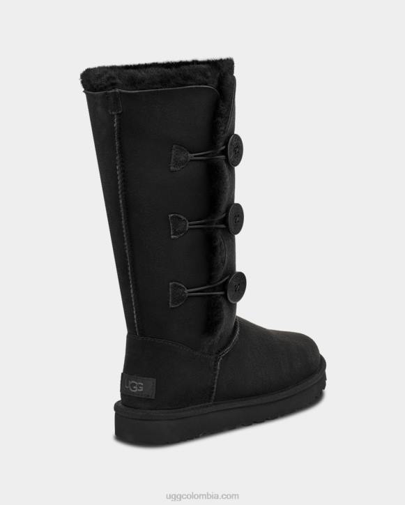 bota bailey button triplet ii negro mujer UGG 4VBT365