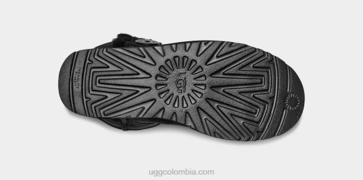 bota bailey button triplet ii negro mujer UGG 4VBT365