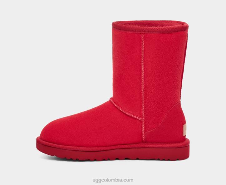 bota clásica corta ii samba rojo tnl mujer UGG 4VBT718