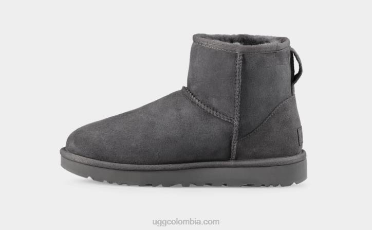 bota clásica mini ii gris mujer UGG 4VBT475