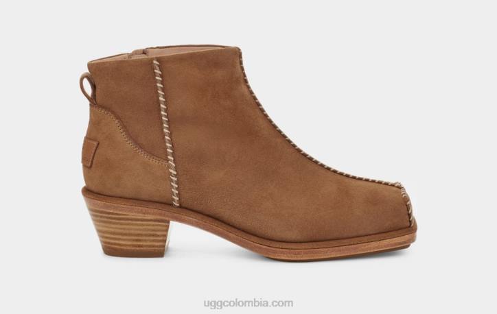 + bota cowboy eckhaus latta block castaña mujer UGG 4VBT26