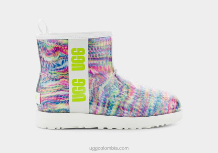 clásico claro mini pixelado blanco mujer UGG 4VBT805