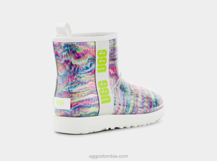 clásico claro mini pixelado blanco mujer UGG 4VBT805