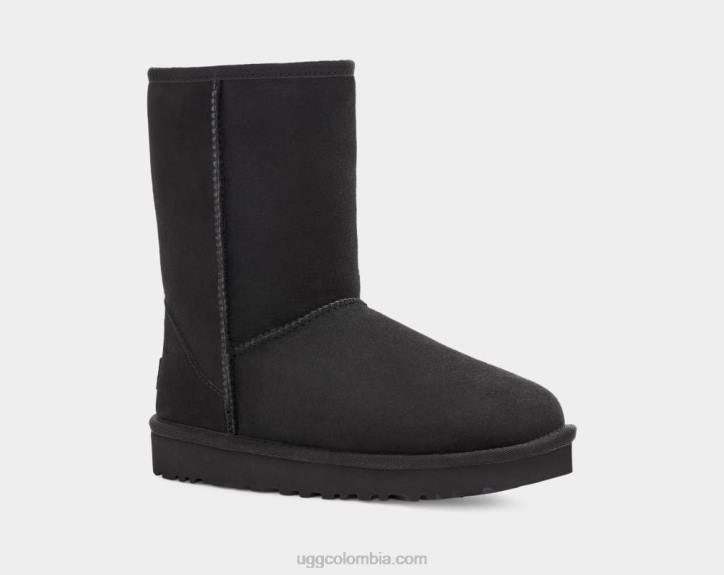 clásico corto ii negro mujer UGG 4VBT339