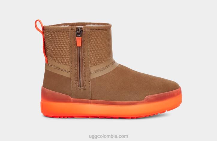 clásico mini tecnológico castaña mujer UGG 4VBT835
