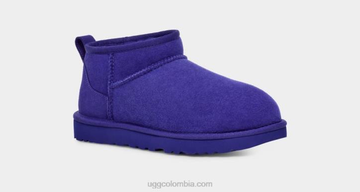 clásico ultra mini azul marino mujer UGG 4VBT636