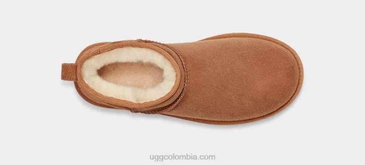 clásico ultra mini castaña mujer UGG 4VBT561
