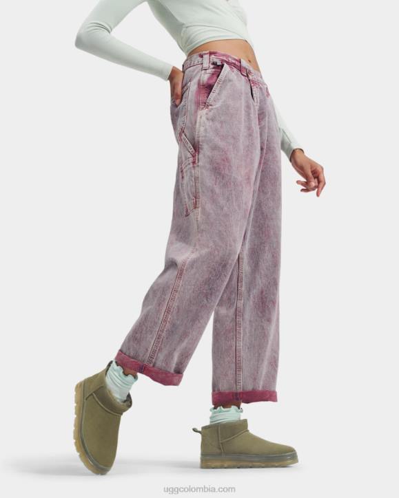 clásico ultra mini claro aceituna quemada mujer UGG 4VBT789