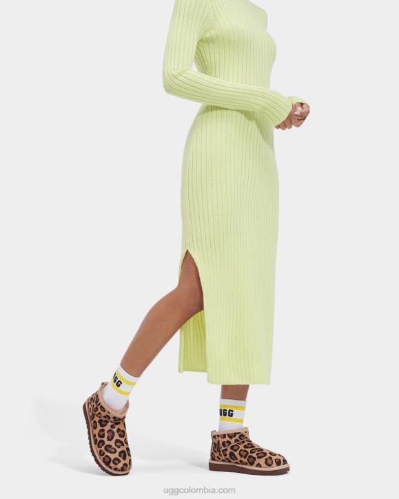 clásico ultra mini manchado natural mujer UGG 4VBT33