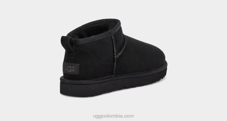 clásico ultra mini negro mujer UGG 4VBT560