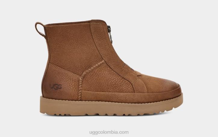 cremallera frontal deconstruida castaña mujer UGG 4VBT692
