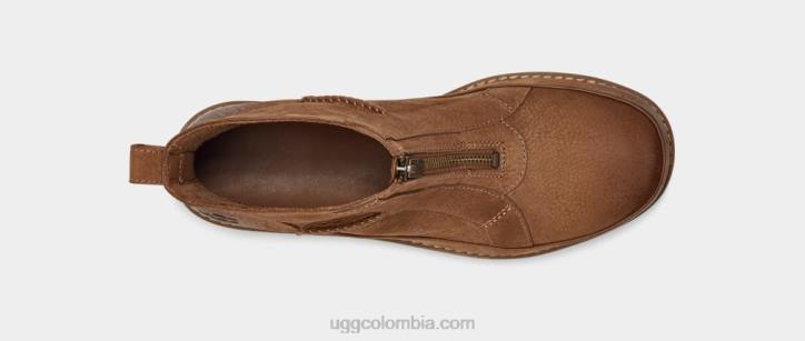 cremallera frontal deconstruida castaña mujer UGG 4VBT692