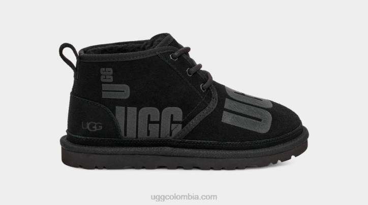 gráfico de dispersión de Neumel negro mujer UGG 4VBT725