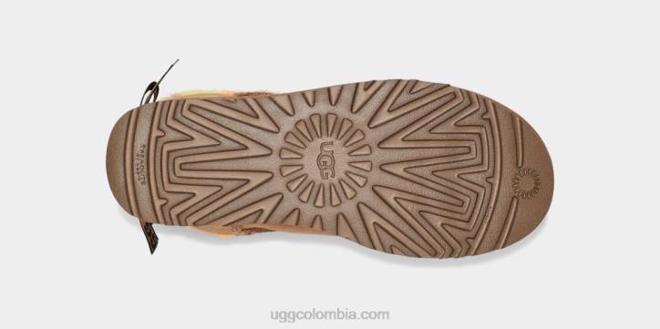 mini bailey arco plaid punk castaña mujer UGG 4VBT859