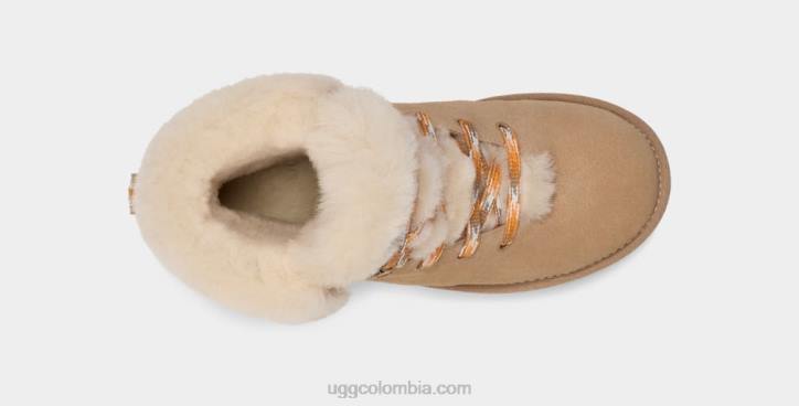 mini encaje alpino clásico arena mujer UGG 4VBT34