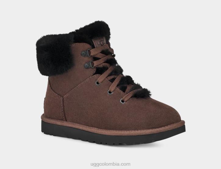 mini encaje alpino clásico cedro quemado mujer UGG 4VBT533